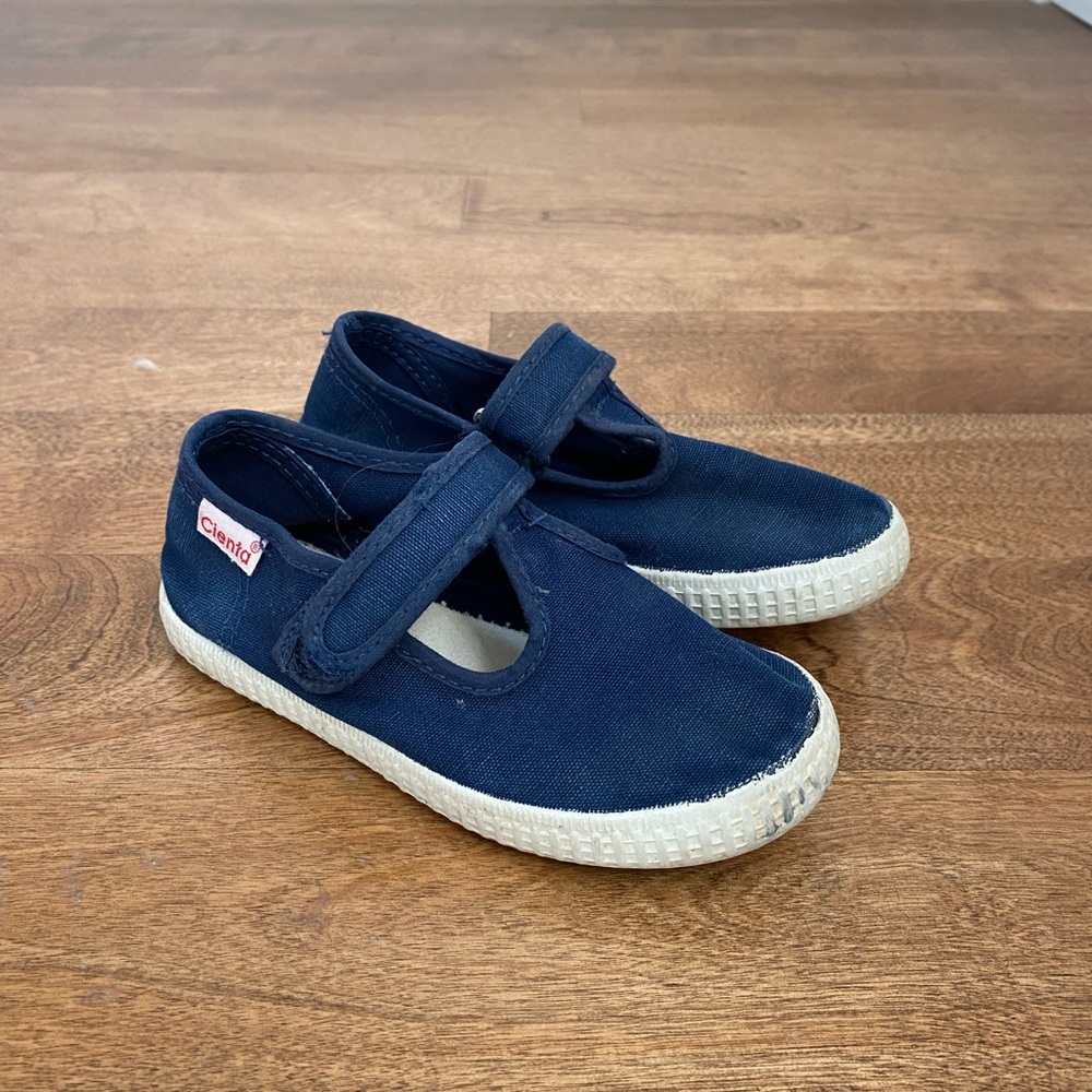 Cienta Navy Blue Kids Mary Jane